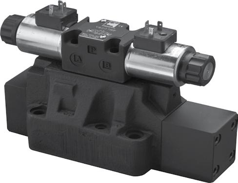 TOUGH VED*M PROPORTIONAL PILOT OPERATED DIRECTIONAL CONTROL VALVES DESCRIPTION Continental Hydraulics VED*M pilot operated 4-way proportional valves conform to NFPA and ISO 4401 mounting standard.