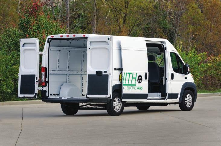 Z ENITH ELECTRIC CARGO VAN Zenith Motors is committed to providing electric cargo vans that meet the highest level of safety and comfort.