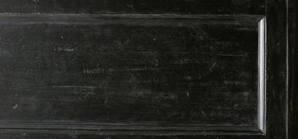 Chalkboard features its own level of craftsmanship with its use of powder glaze and hatchet marks.