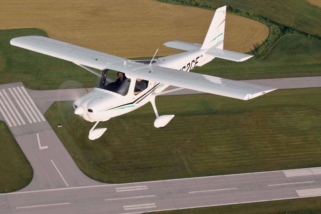 THE NEW CLASSROOM IN THE SKY Cessna s 162 SkyCatcher is a totally modern flight trainer at a very reasonable price. B Y J.