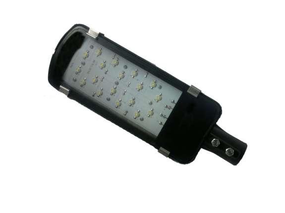 LED Luminary [ 30W]. The light unit operates during the night. High power LED with 120 lumens/watt output with life of more than 50,000 hours are used.