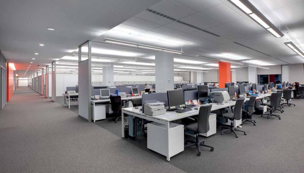 The OSRAM Professional Luminaire Offer OSRAM S professional luminaire offer covers all the requirements for energy efficient, state-of-the-art and attractive commercial lighting solutions.