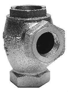 Suction System Components 0438 Foot Valve One Poppet The Emco Wheaton 0438 Foot Valve, with a single poppet design, is used in suction pump lines.