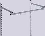 Support pillars Supportpillars areavailable in threeheights andwith the help of astabilising steel profile bolted directly to the workbench top or the leg assembly respectively.