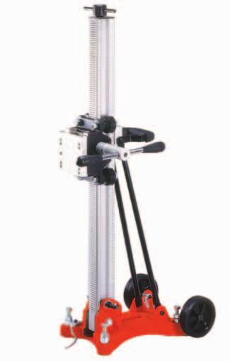 Optional Rigs for DM160 Built In Bubble Levels OS250 Optional : Jack Screw Guide rollers on eccentric shafts for adjusting play in carriage guidance 3 4 5 Locking Screw Quick Setting Design