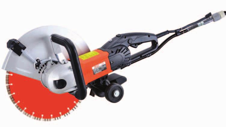 CONCRETE SAW The C14 is a hand-held saw for concrete, masonry and stone. The 2800W motor offers plenty of power for fast cutting performance and has full electronic overload and thermal protection.