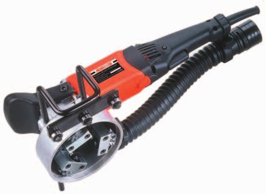 ROTARY BUSH HAMMER The specialized tool for roughening smooth stone surfaces. Perfect for creating non-slip strips on stone stairs.