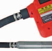 Sophisticated converter electronics protect the motor from overload and also protect from over or under voltage input. The extra long cable makes it convenient around the jobsite.