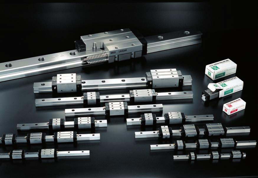 Advanced original design our-row Roller Type Linear Roller Way Compact block