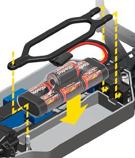 GETTING STARTED Battery id Your model s included battery pack is equipped with Traxxas Battery id.