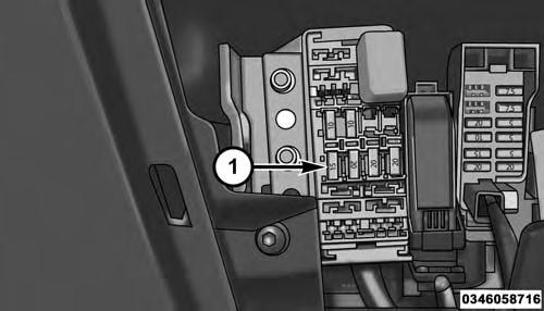 UNDERSTANDING THE FEATURES OF YOUR VEHICLE 133 WARNING! To avoid serious injury or death: Only devices designed for use in this type of outlet should be inserted into any 12 Volt outlet.