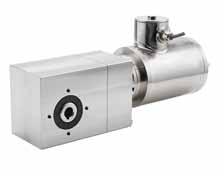 Clean gearboxes and actuators Smooth-bodied stainless steel Gearboxes and Actuators are available as standard or customised.