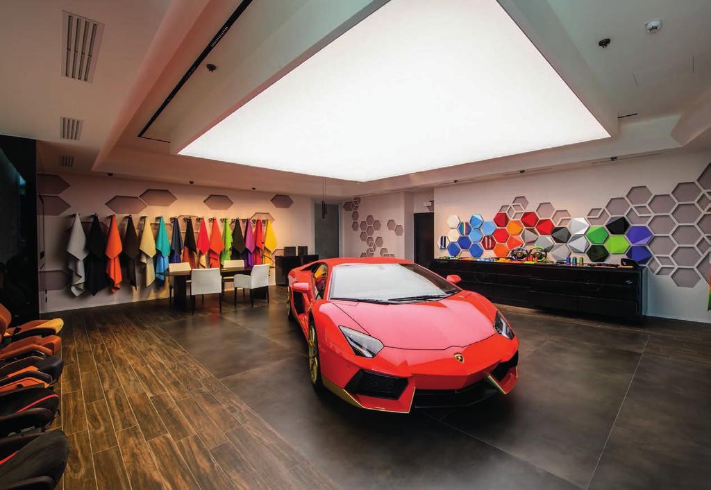 Collezione Automobili Lamborghini Ad Personam Collezione Automobili Lamborghini reflects the philosophy of Ad Personam, the customisation programme which enables each customer to create his or her