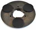 PAD HOLDER Pad holder for abrasive floor pads and velcro backed diamond discs.