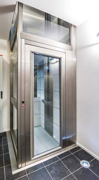 BRUSHED STAINLESS STEEL STRUCTURE BRUSHED STAINLESS STEEL GRETA DOOR 2 STAINLESS