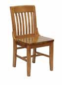 480w x 590d x 950h seat height 470h Sherlock Contract beech frame side chair with optional upholstered seat 480w x