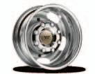 only) Rear axle Electronic-locking (F-250/F-350 SRW only) Rear axle Limited-slip (F-350 DRW; standard on F-450) 20" premium painted cast-aluminum wheels 4 (F-250/F-350 SRW 4x4 only) 20" chrome-clad