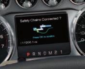 3 Plus, the rear view camera 2 displays its full-color image in your rearview mirror or