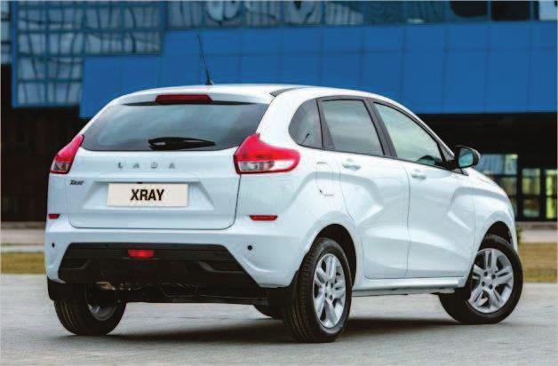 family, the Lada Xray hatchback, will have its