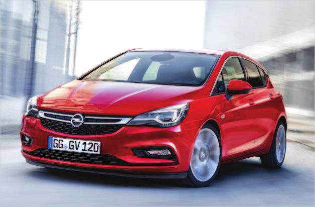 Opel Astra Model 20 Introduction: 11-2015