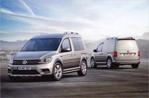 revealed its new Volkswagen Caddy Alltrack in