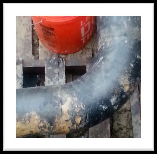 Pipe and elbow surface areas are given a good anchor