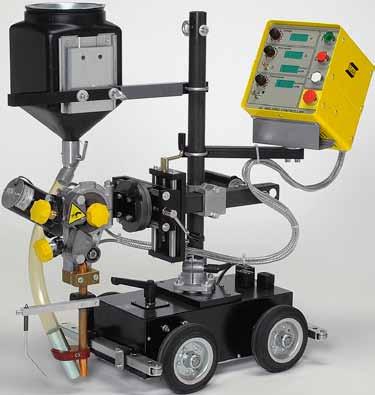 A2 Multitrac with A2 process controller PEI The universal welding tractor for better welding economy Can be connected to most analogue, DC power supplies.