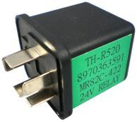 9 167 TH-R519 8971739510 MR82C741 Glow plug ISUZU 12V 5P