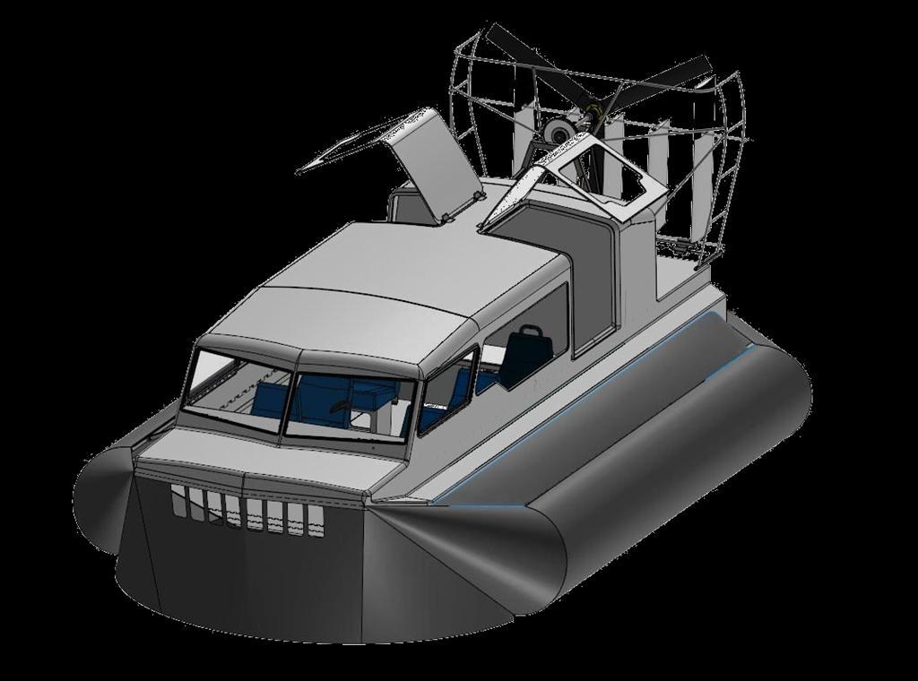 EXPLORER 24 HOVERCRAFT High Speed Amphibious Search and Rescue Craft Law Enforcement & Border