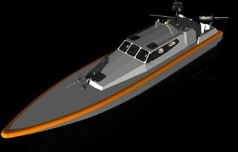 These vessels have reduced radar, thermal and acoustic signatures, ballistic protection, minimized