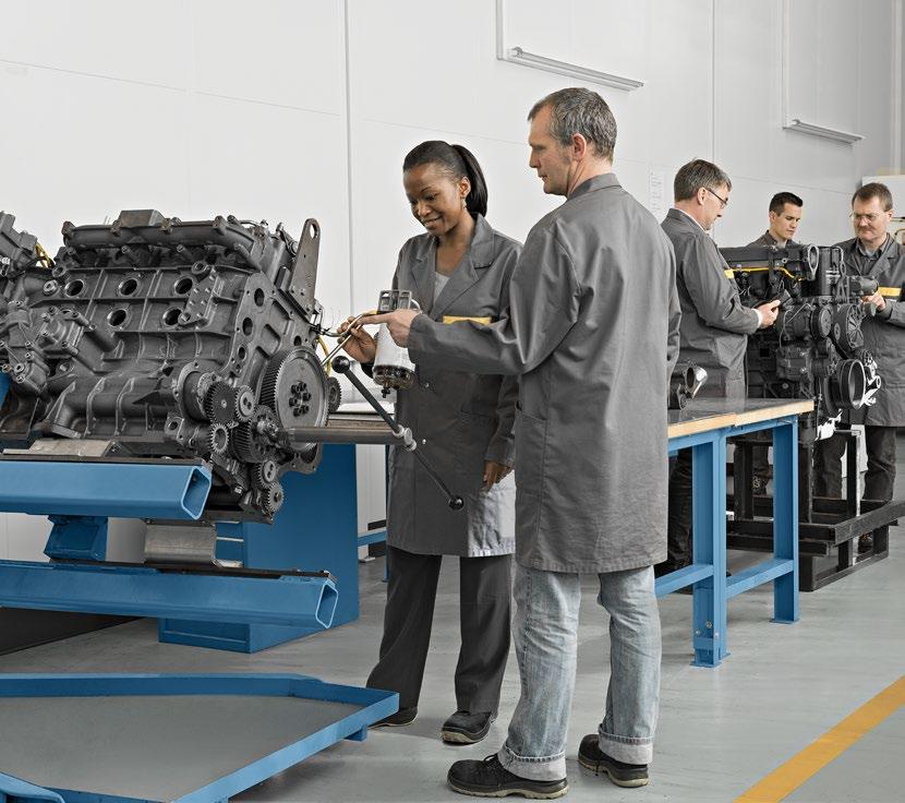 Service and maintenance Liebherr diesel engines are designed to support the highest level of service friendliness.