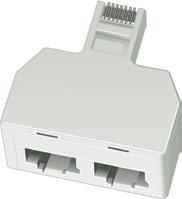 LINK Adapt RJ45 modular cable for wiring between master diffuser/ damper and CONNECT Adapt if lengths other than those which included in the supply are needed.