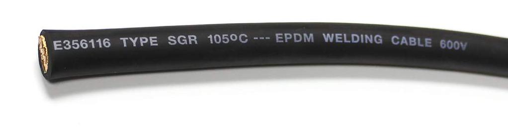SGR BatteRy CaBle Ul 105 C FeatUReS Custom print, special stranding and packaging are available upon request.