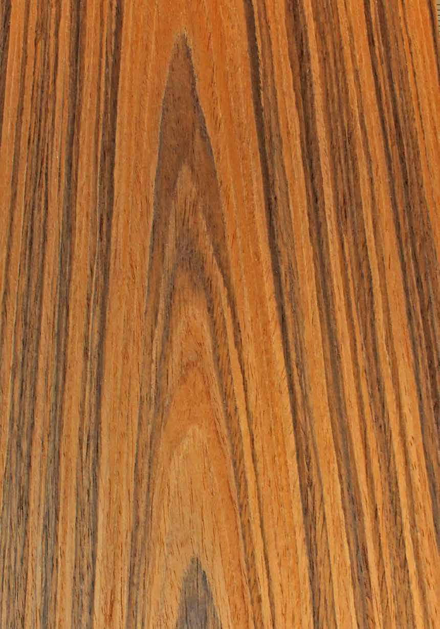 Rosewood Santos Flat Cut is 100% wood, made from Obeche that is all