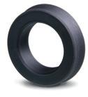 The basic seal rings are all provided by our standard production. Guides and roof shaped packing sets are cut to the required sizes and are delivered as open versions.