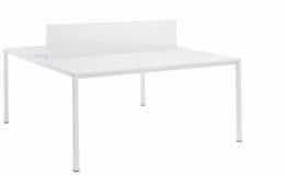 FRAME Table with aluminium powder coated available in several dimensions. Top in HPL mm. or HPL or dark.