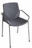It is complemented by a height adjustable swivel stool.