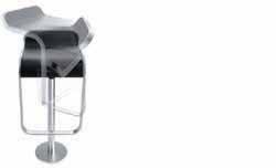 LEM design Shin & Tomoko Azumi Stool with swivel seat and adjustable height with gas spring and selfreturning mechanism to original height and position.