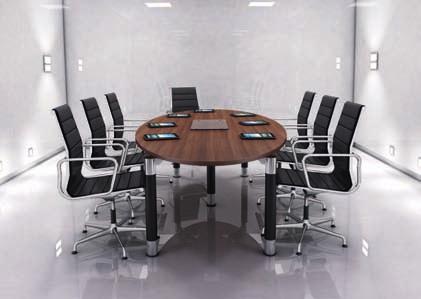 Boardroom Tables are often seen as static units placed once for a sole purpose and