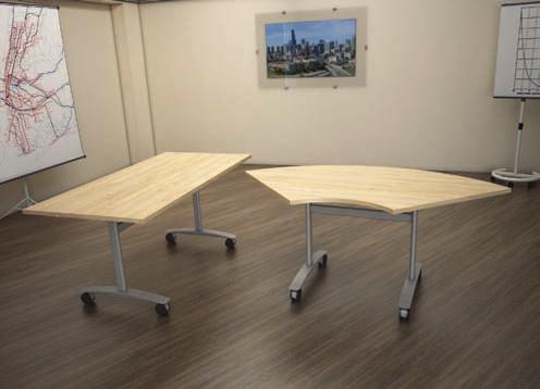 Conference Tilting table options are quick and efficient to