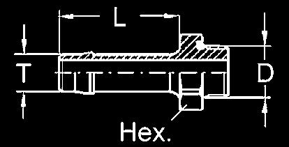 T D L Hex. 11 3.5 M16 1.