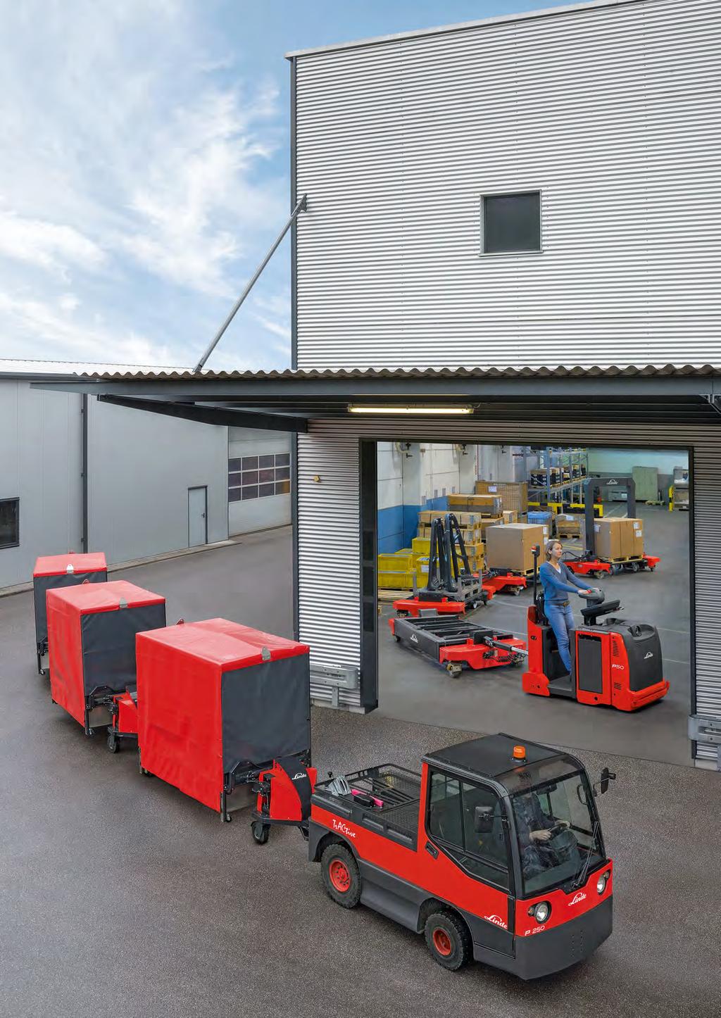 Linde load-train solutions. Logistic Train and Factory Train Linde Material Handling ranks among the world s leading manufacturers. This position has been justly earned.
