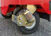 tractor Movable forks LT(2) C-frame Tyres Tiller/coupling