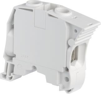 Technical Datasheet SNK609D00 Catalogue Page ZS3 Screw Clamp Terminal Blocks Feed-through Closed terminal block: - No end