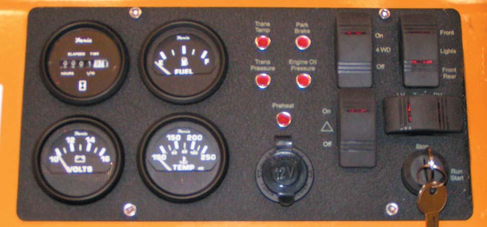 Gillison Forklift Manual CONTROLS - 17 INSTRUMENT PANEL DIAGRAM CONTROLS 8 10 2 5 11 12 3 4 6 13 14 9 7 15 1 1. Ignition Switch 2. High Transmission Temperature Light (Red) 3.