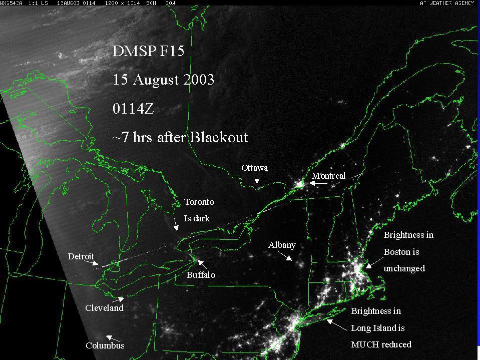 USA-Canada blackout, Aug.
