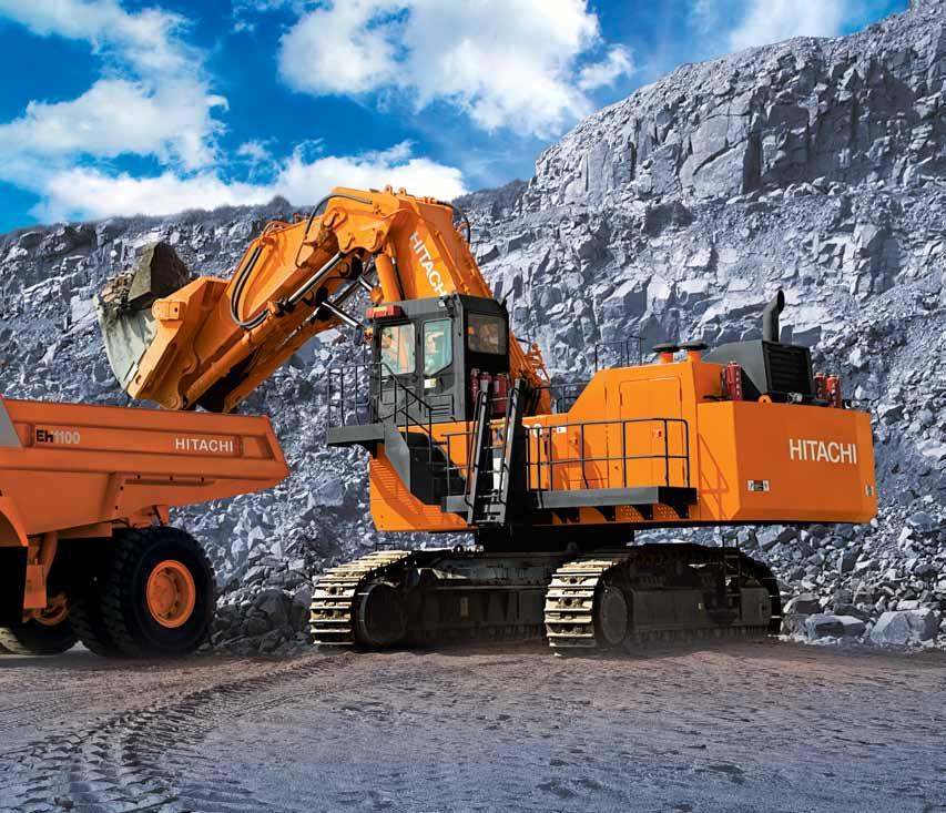 construction/mining excavator Ex1200-6 SALES BROCHURE EX1200 BUCKET