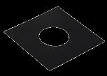 ULTIMATE PELLET PIPE TRIM COLLAR product code finish 3" Diameter 3UPP-TP 823032 4" Diameter 4UPP-TP 824032 Trim Collar Finishing plate used at the ceiling level or on a sidewall Maintains