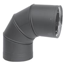 pipe toward the insulated chimney system 6" Diameter DCC (2) 45 Elbows 7" Diameter DCC (2) 45 Elbows 8" Diameter DCC (2) 45 Elbows Pipe Length X - Run Y - Run 0" 5 1/2" 13 1/4" 12" 13 1/16" 20 13