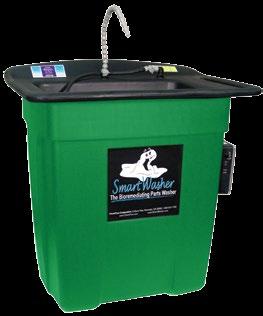 SmartWasher uses the process of bioremediation the accelerated break down of organic compounds such as grease, grime, varnish, oil, carbon and other heavy industrial soils through the use of